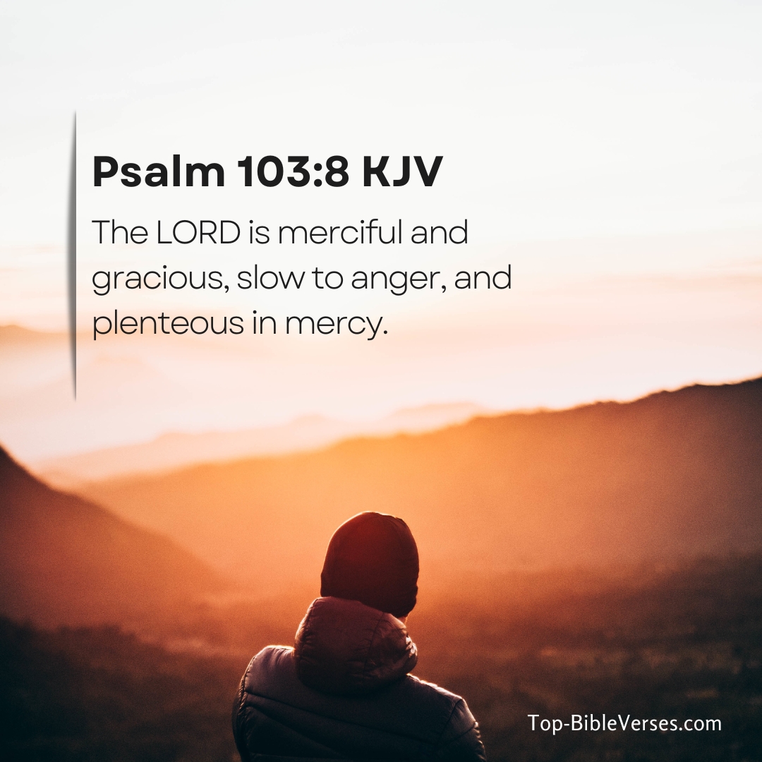 Psalm 103-8 KJV DP Images