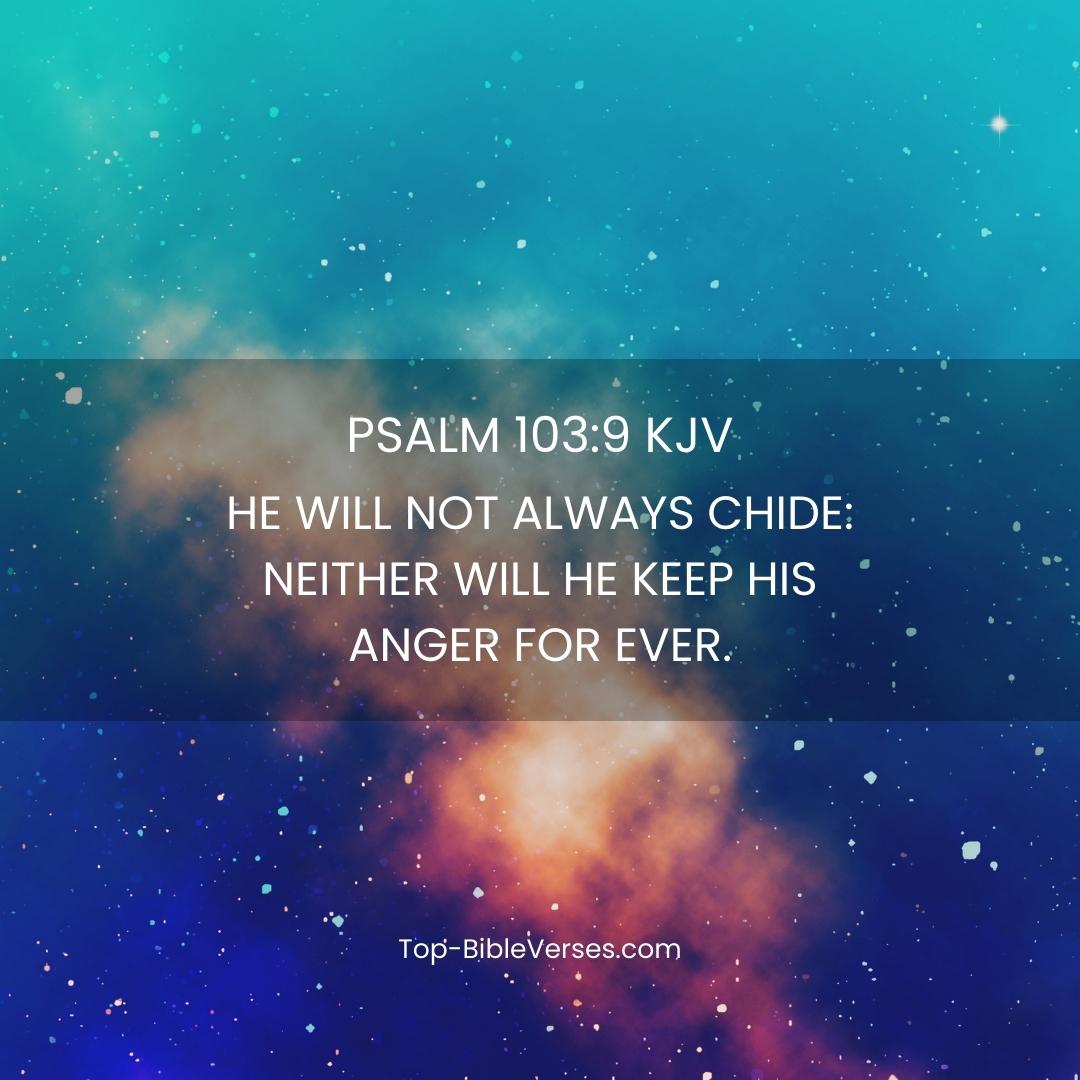 Psalm 103-9 KJV DP Images