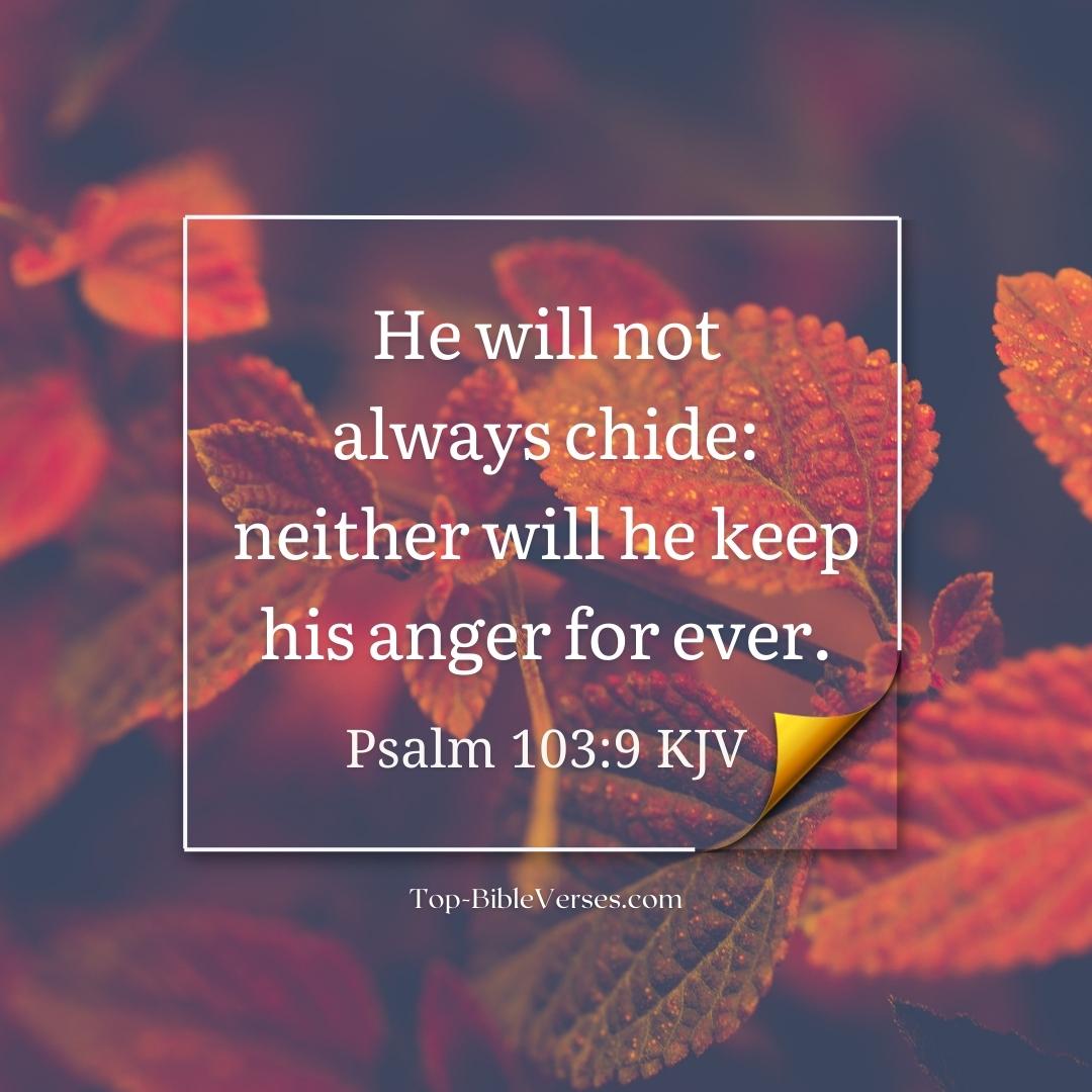 Psalm 103-9 DP Images